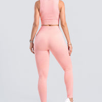 LEGGINGS ROSA MUSE PATRÓN HEXAGONAL CCR