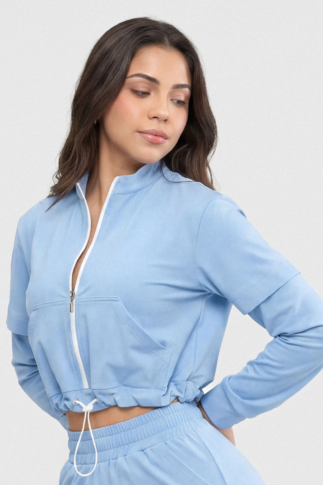 CHAQUETA AJUSTE REGULABLE BABY BLUE CDC