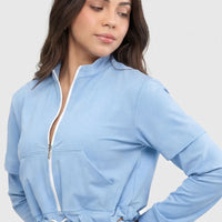 CHAQUETA AJUSTE REGULABLE BABY BLUE CDC