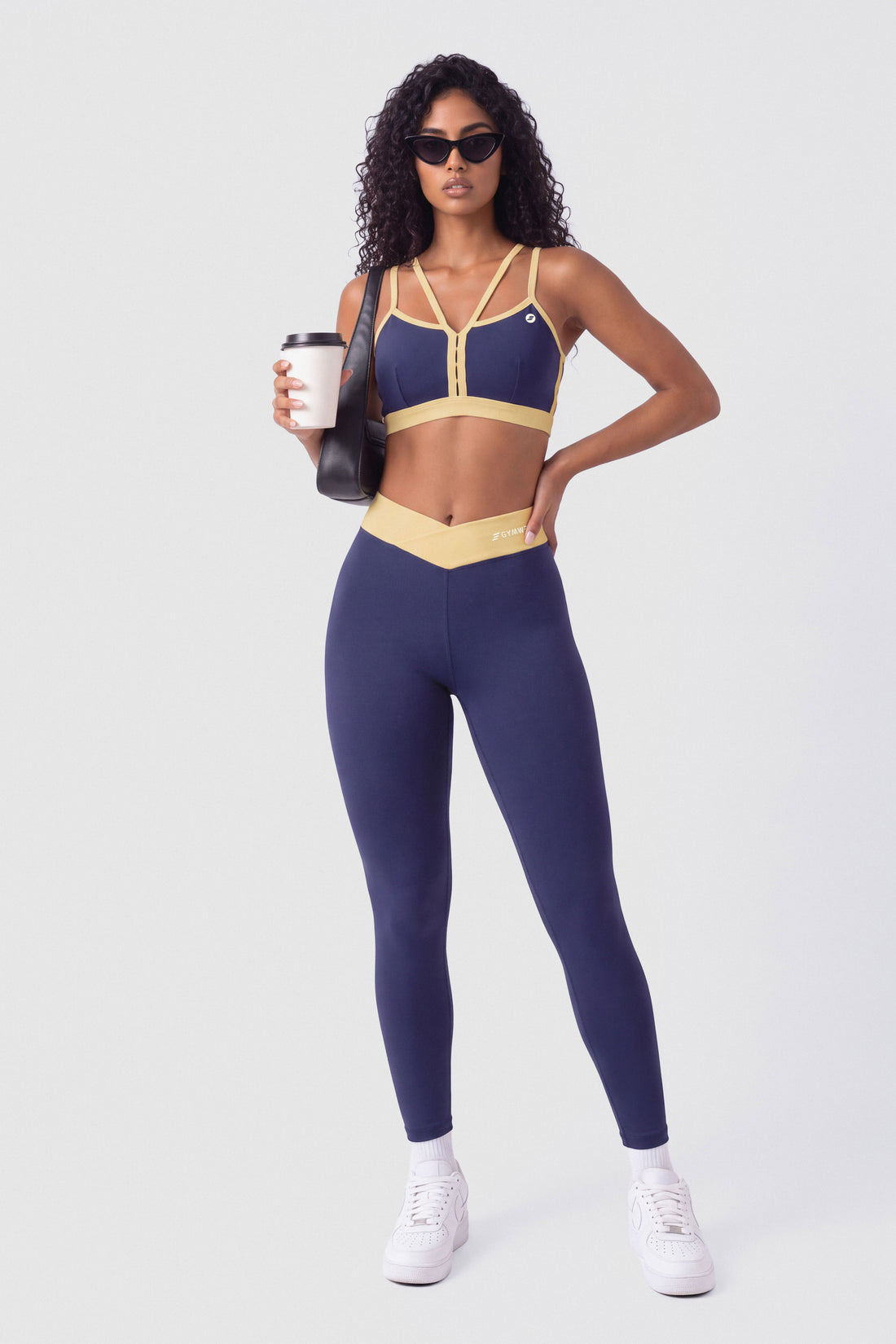 LEGGINGS AJUSTE CEÑIDO PRETINA EN CONTRASTE PPC