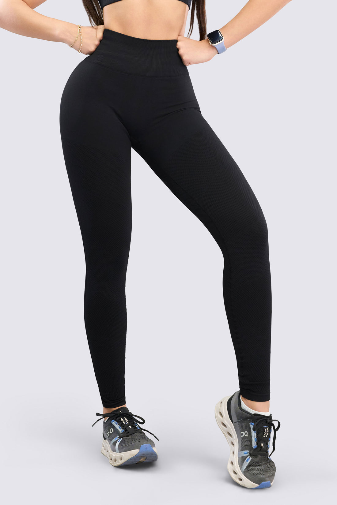 LEGGINGS NEGRO PRETINA ALTA RVC