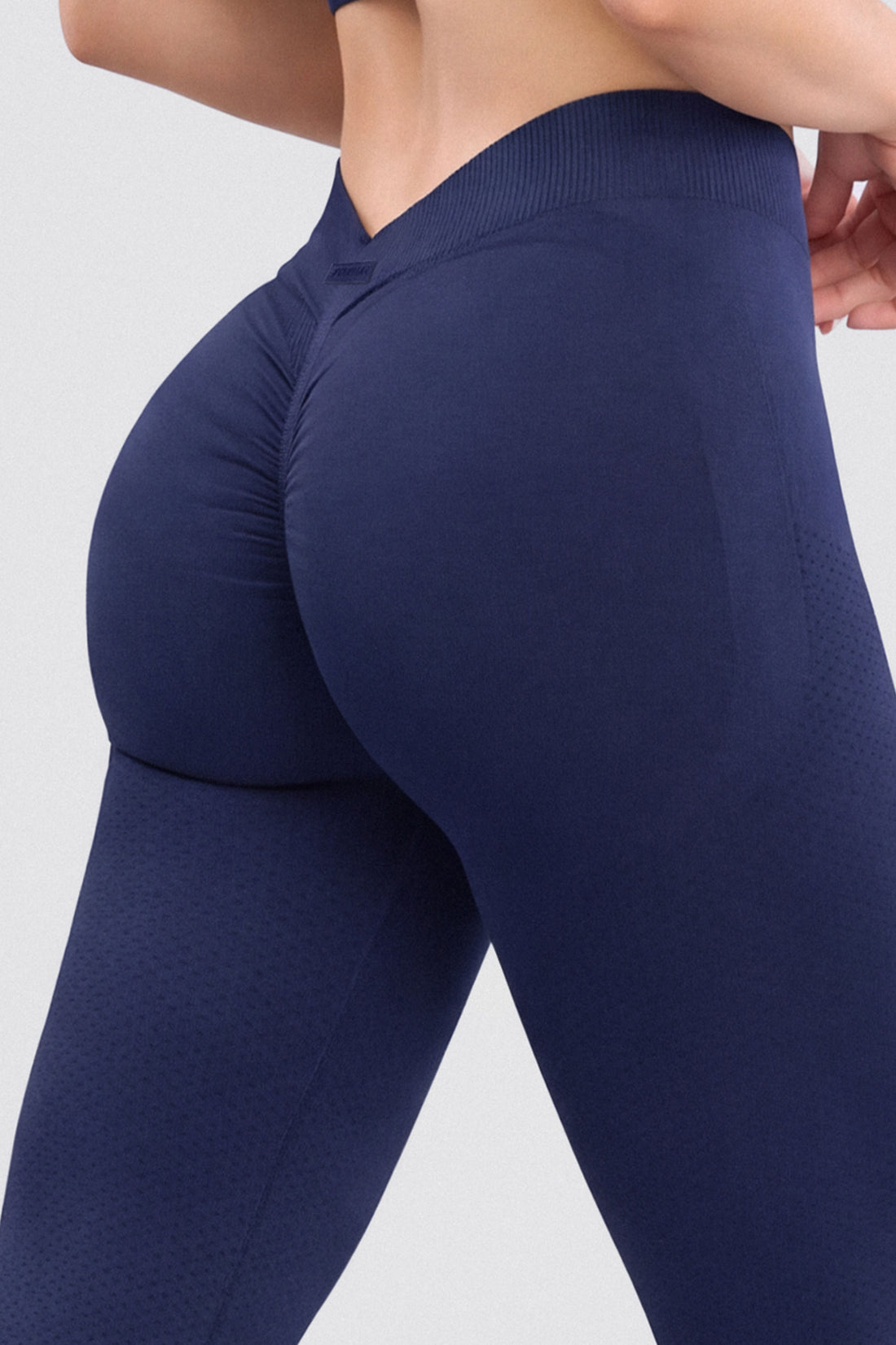 LEGGINGS SEAMLESS AZUL MARINO AJUSTE PERFECTO PPC