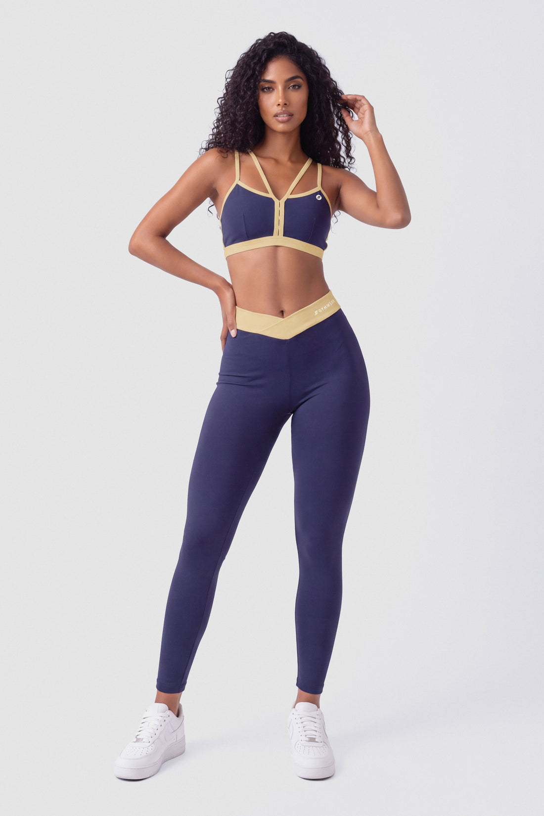 LEGGINGS AJUSTE CEÑIDO PRETINA EN CONTRASTE PPC