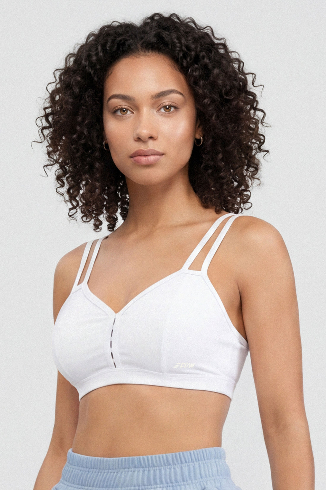 TOP BLANCO TIRANTES CRUZADOS CDC