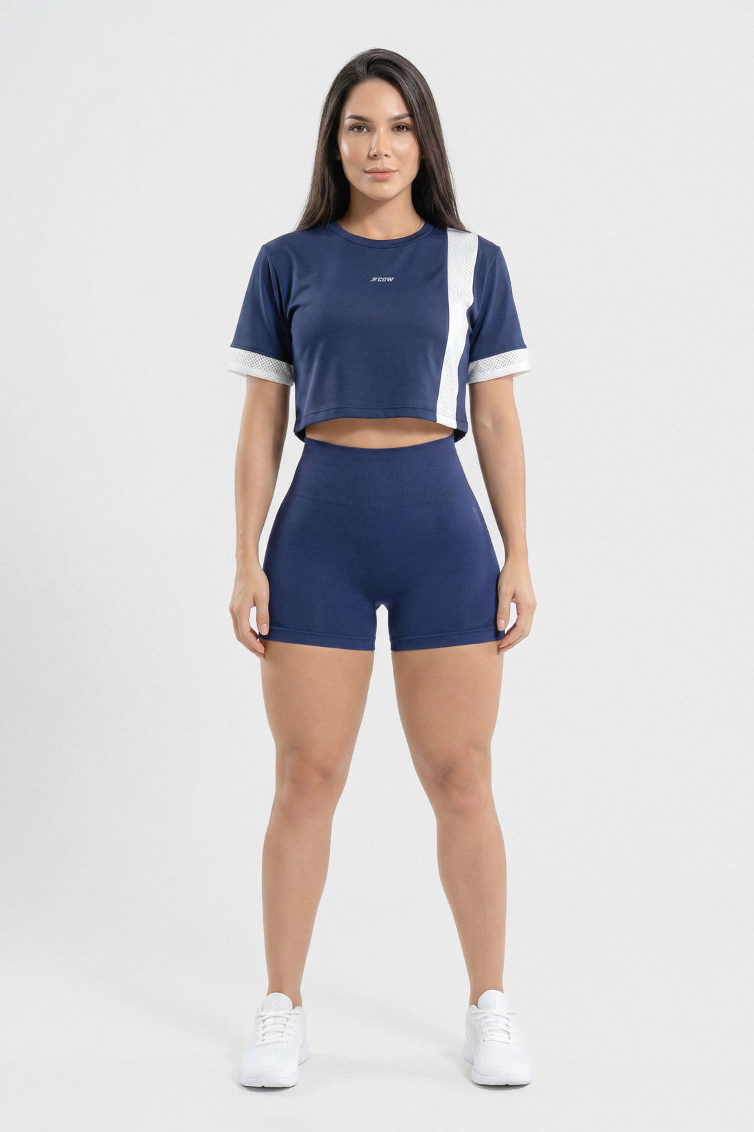 BLUSA  AZUL MARINO CUELLO REDONDO RVC