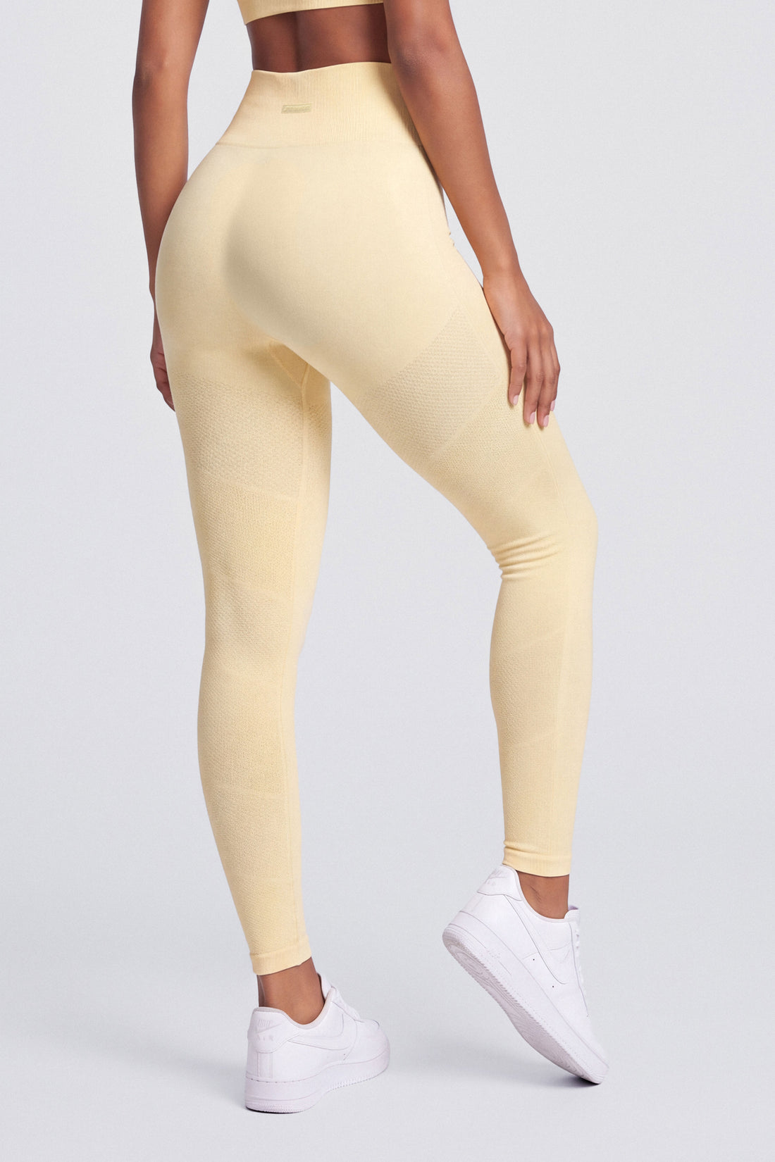 LEGGINGS AMARILLO MANTEQUILLA PRETINA ALTA RVC
