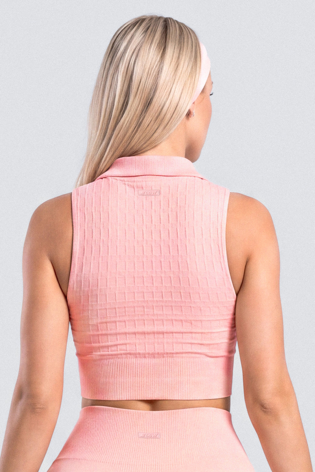 TOP ROSA MUSE CUELLO ESTILO POLO CCR
