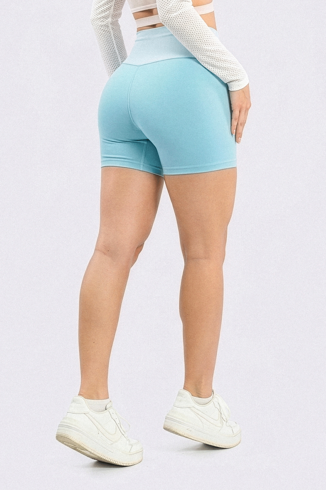 BIKER AZUL CLARO TIRO ALTO RVC