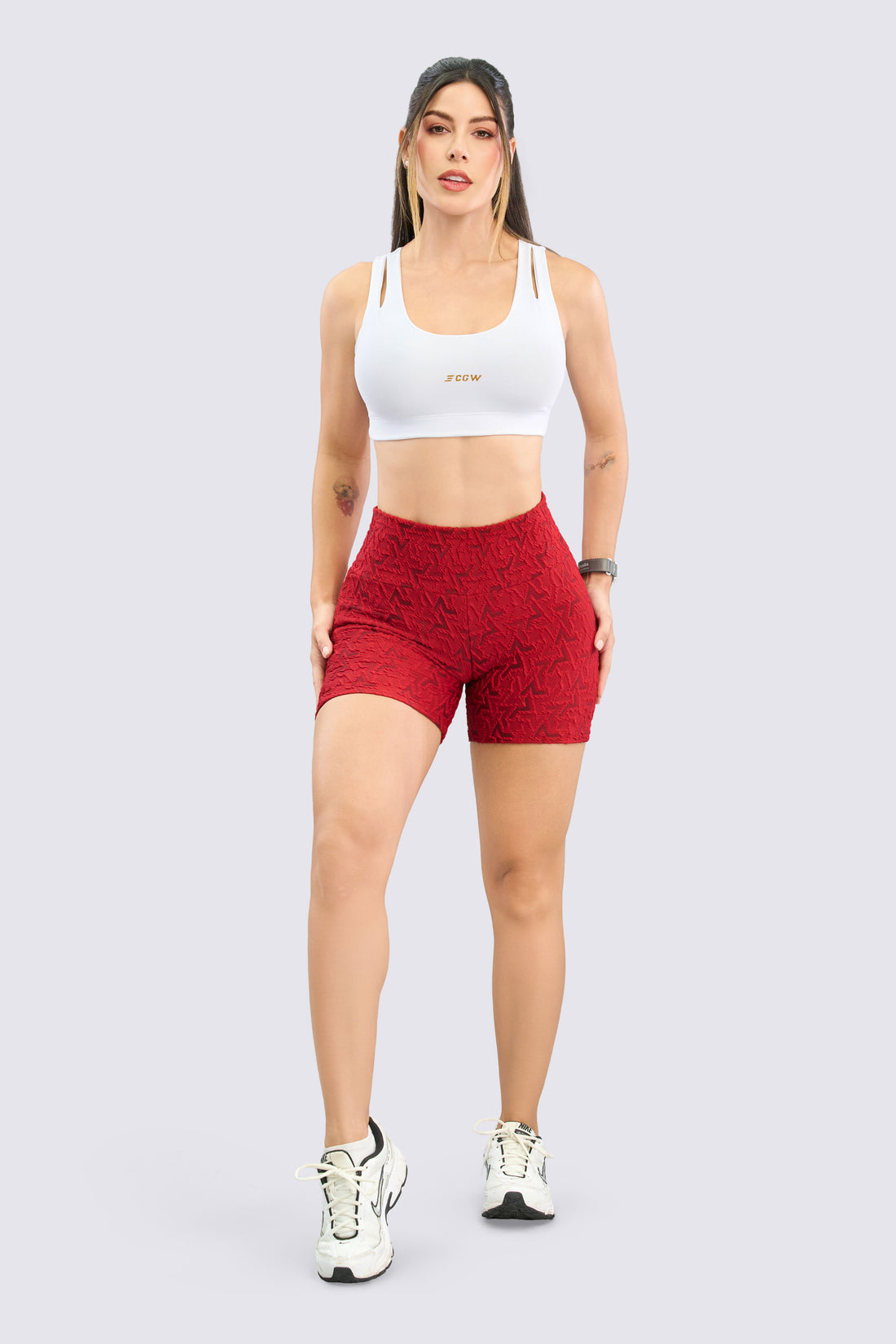 BIKER TEXTURIZADO ROJO RVC