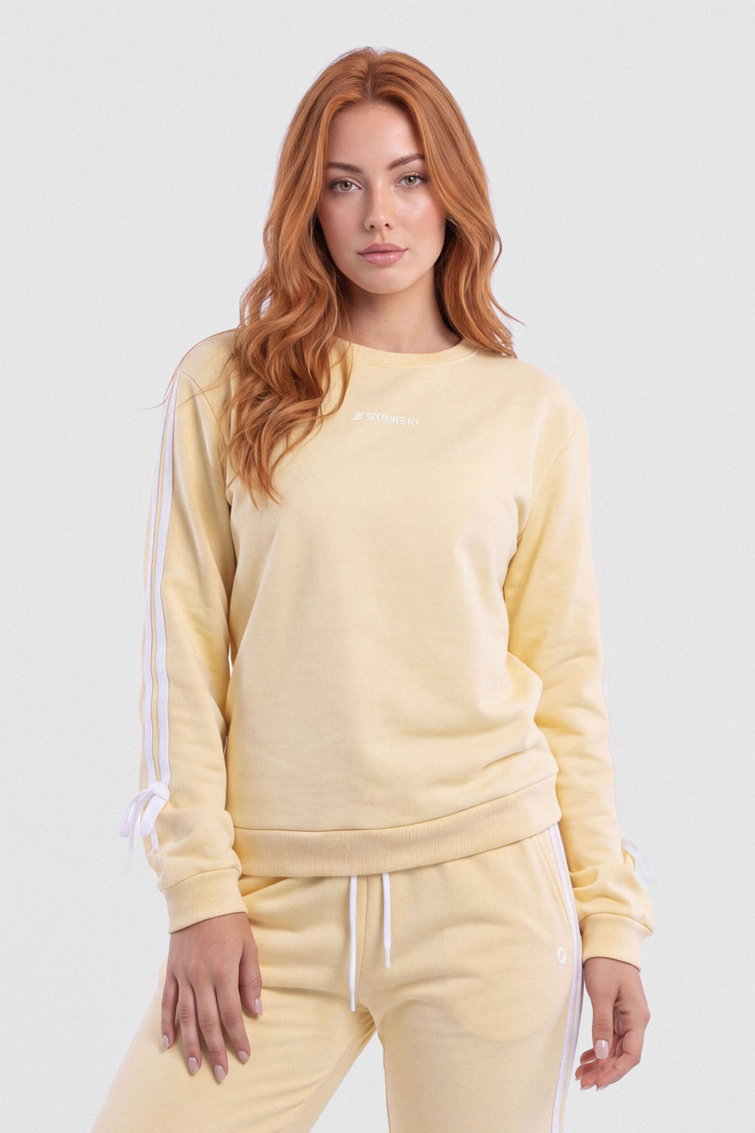 BUZO SOFT CUELLO REDONDO AMARILLO MANTEQUILLA PPC