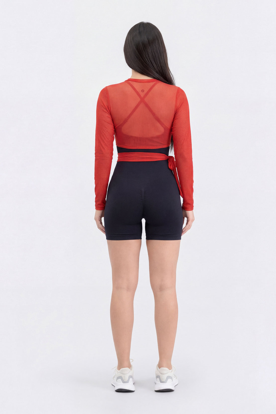 BUZO ROJO DE MALLA RVC