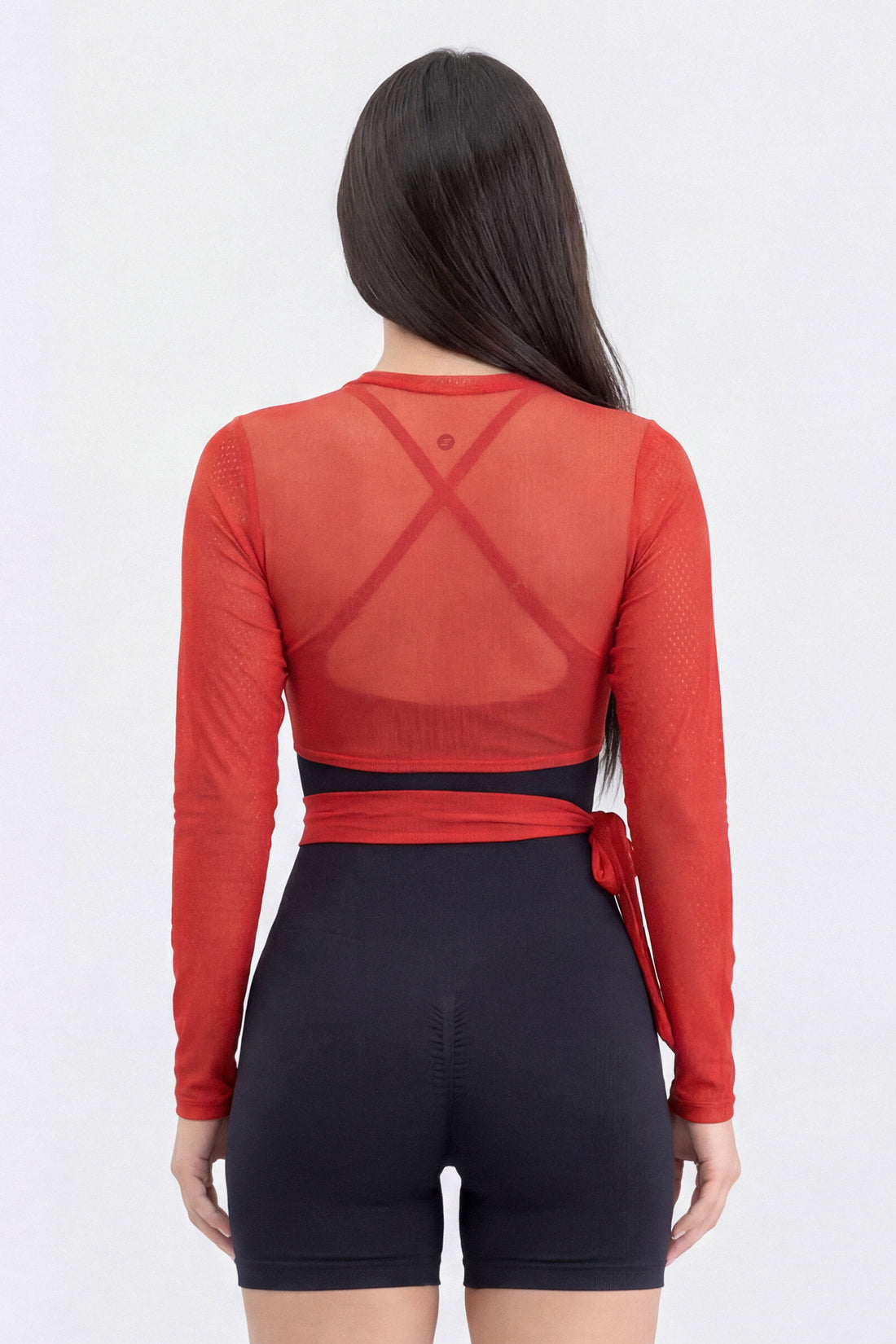 BUZO ROJO DE MALLA RVC