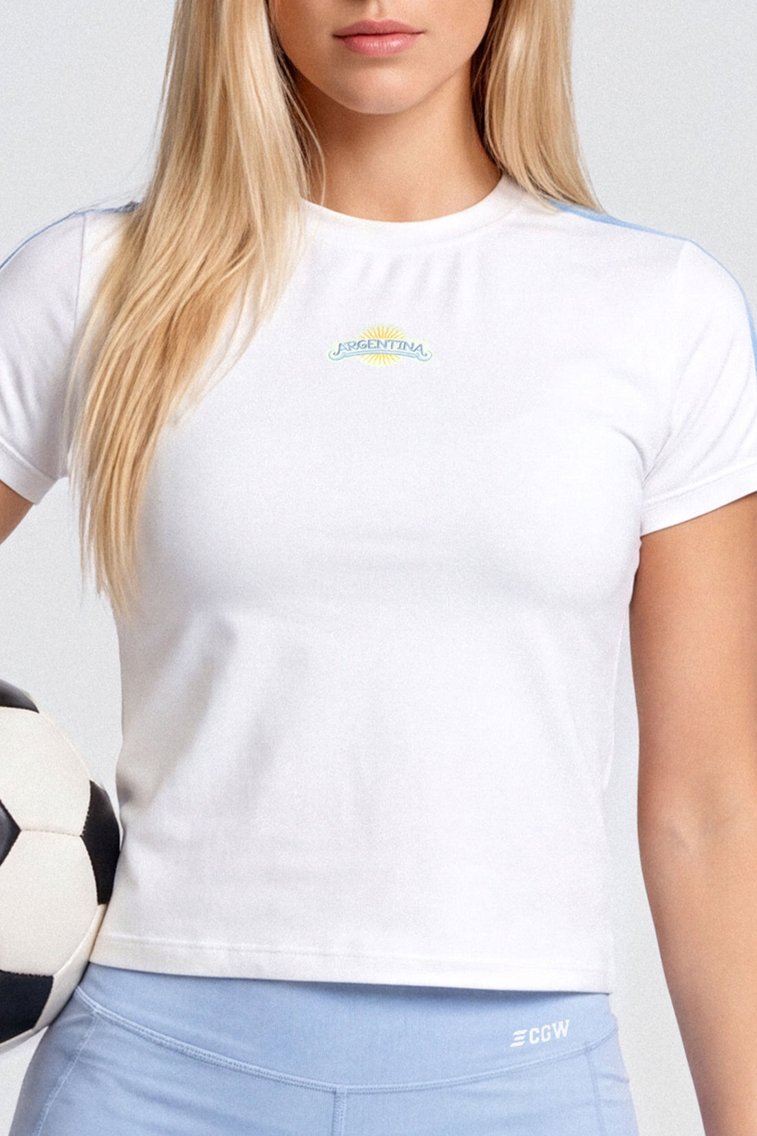 CAMISETA MUJER ARGENTINA - EDICIÓN MUNDIAL 2026
