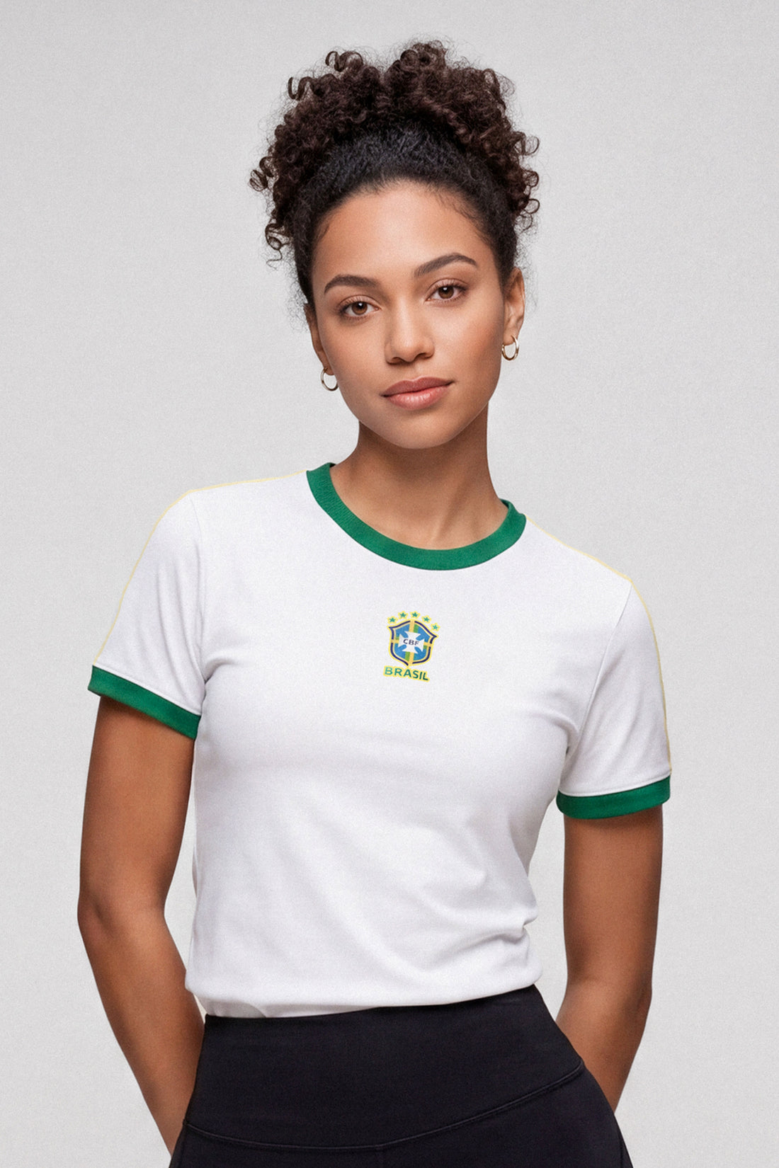 CAMISETA MUJER BRASIL - EDICIÓN MUNDIAL 2026