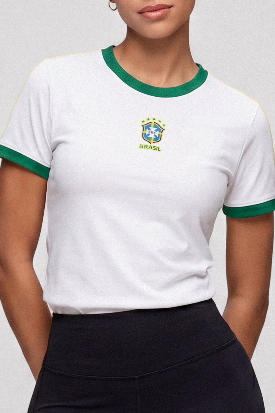 CAMISETA MUJER BRASIL - EDICIÓN MUNDIAL 2026