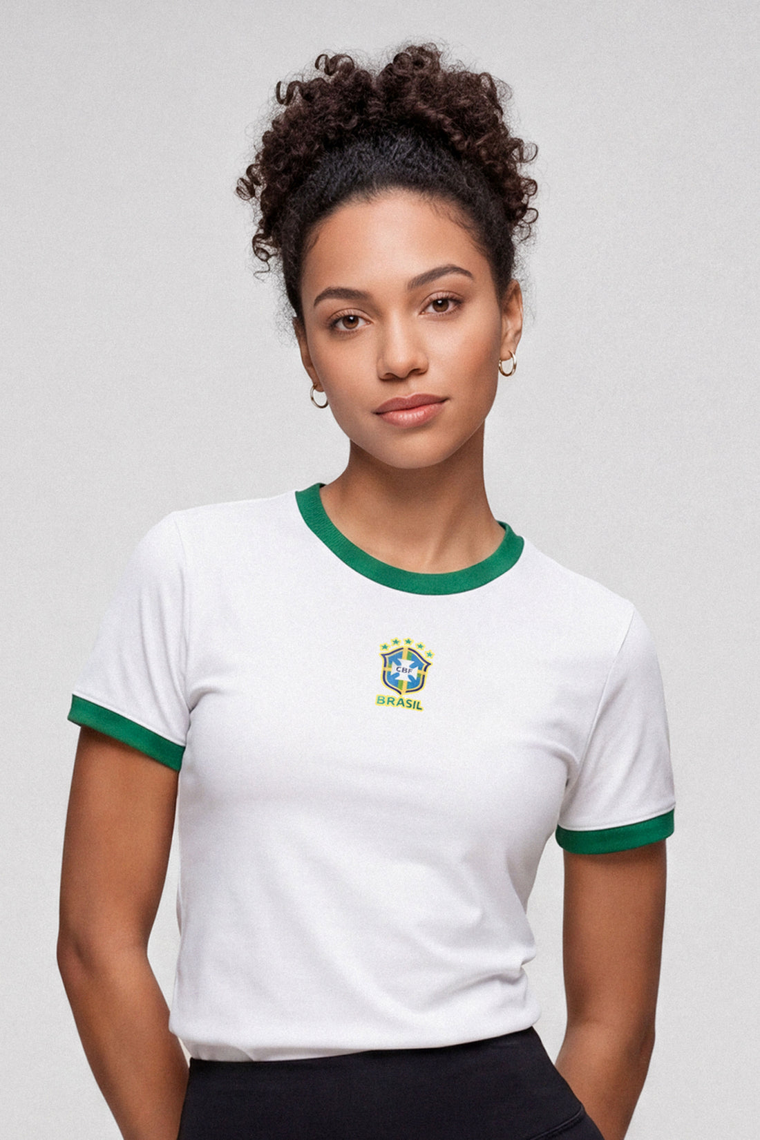 CAMISETA MUJER BRASIL - EDICIÓN MUNDIAL 2026