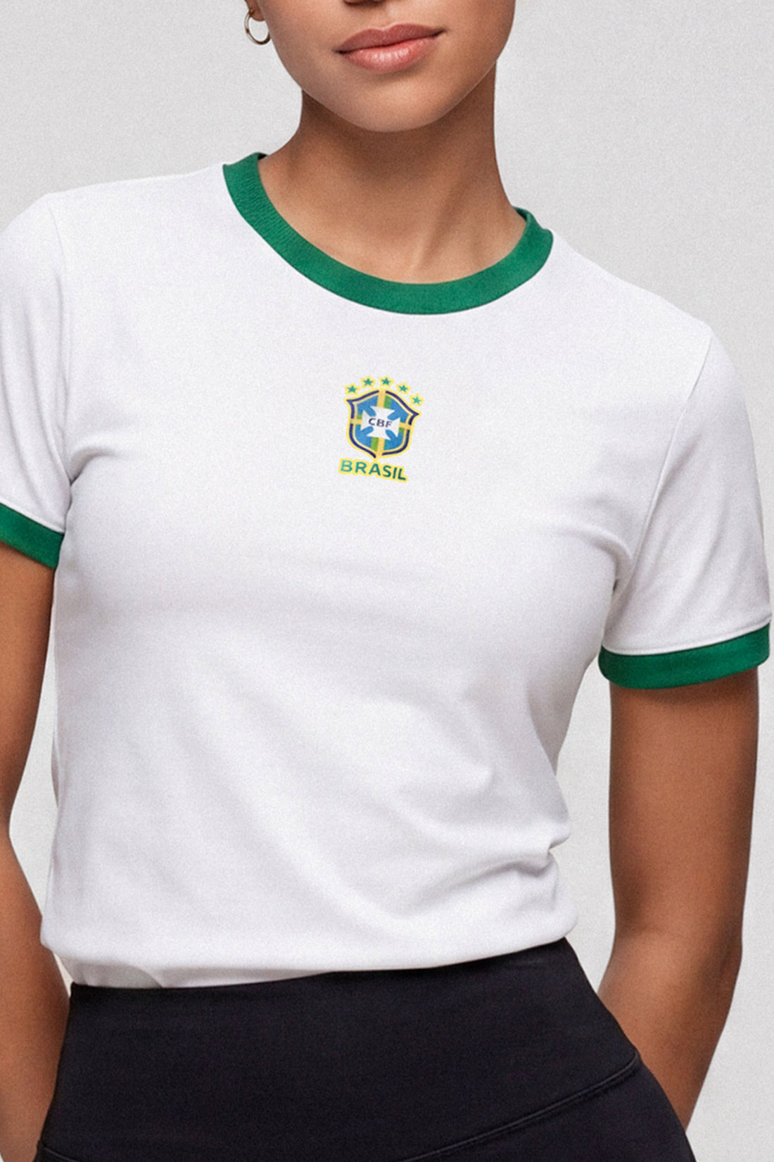 CAMISETA MUJER BRASIL - EDICIÓN MUNDIAL 2026