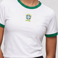 CAMISETA MUJER BRASIL - EDICIÓN MUNDIAL 2026
