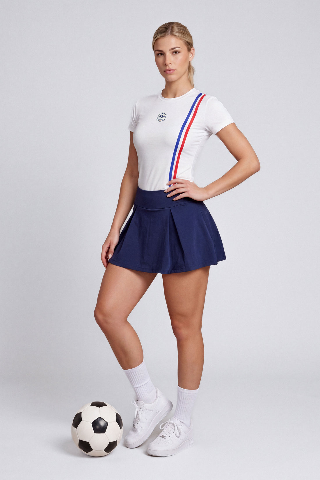 CAMISETA MUJER FRANCIA - EDICIÓN MUNDIAL 2026