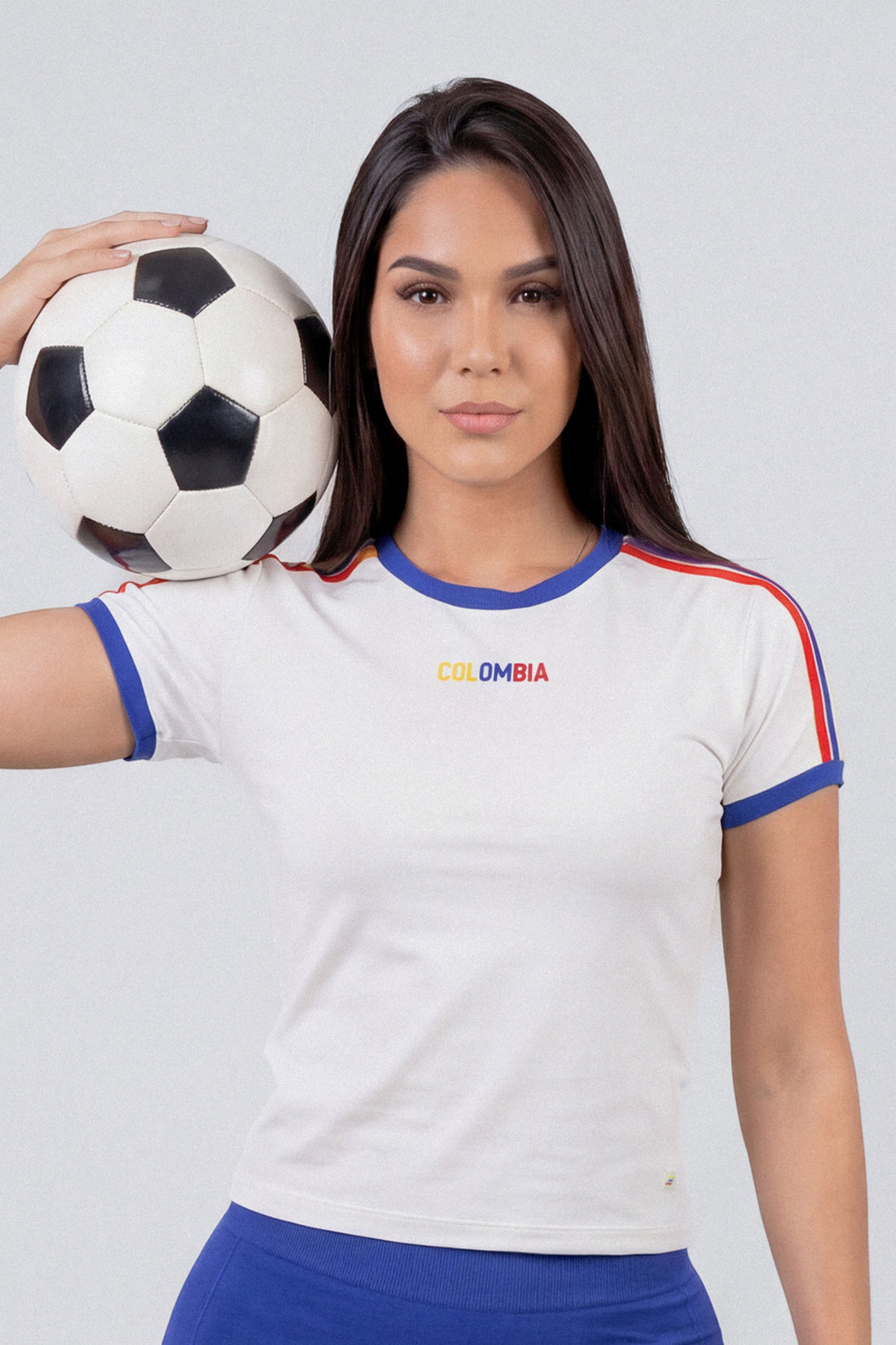 CAMISETA MUJER COLOMBIA - EDICIÓN MUNDIAL 2026