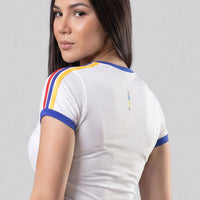 CAMISETA MUJER COLOMBIA - EDICIÓN MUNDIAL 2026