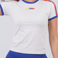 CAMISETA MUJER COLOMBIA - EDICIÓN MUNDIAL 2026