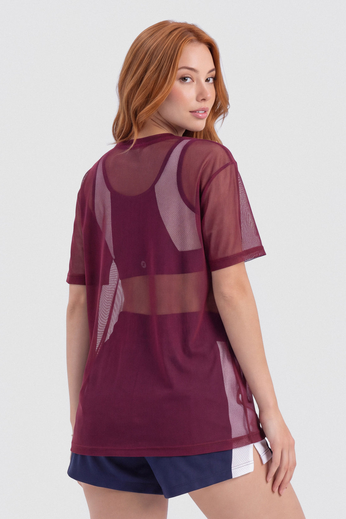 CAMISETA EN MALLA VINOTINTO PPC