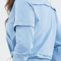 CHAQUETA AJUSTE REGULABLE BABY BLUE CDC