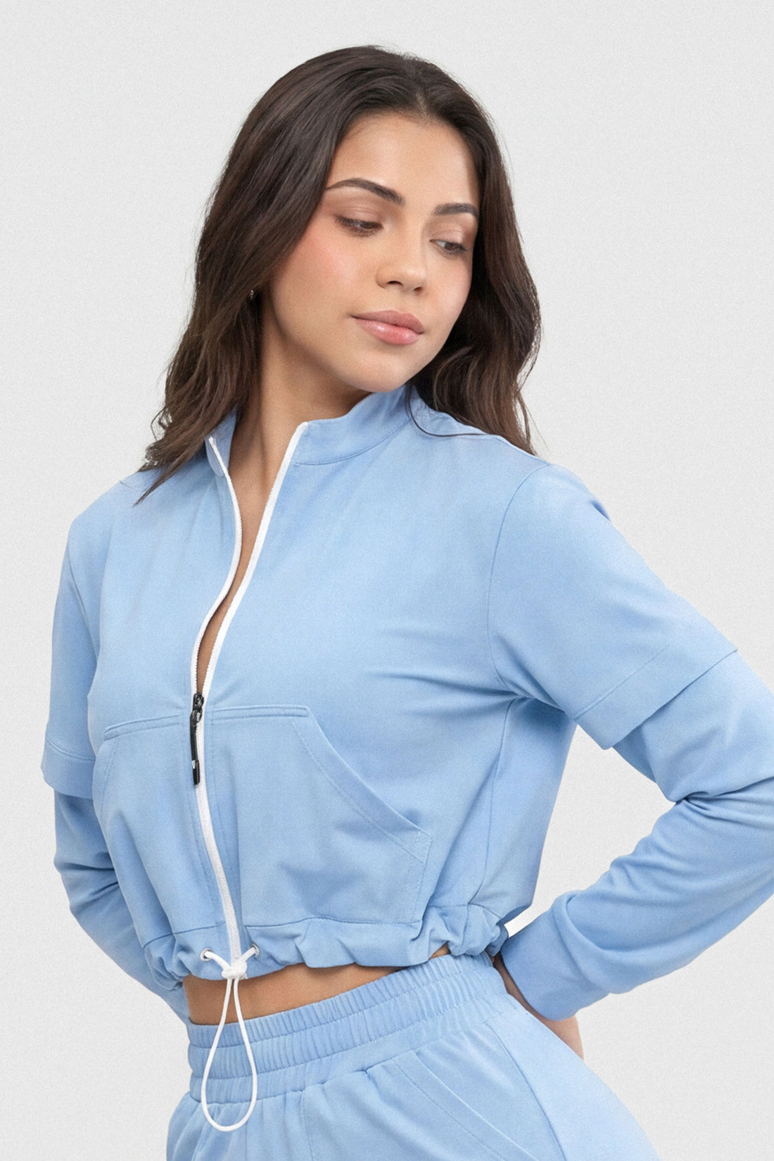 CHAQUETA AJUSTE REGULABLE BABY BLUE CDC