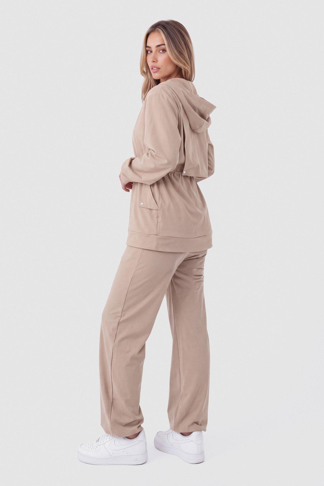 CHAQUETA AJUSTE EN LA CINTURA BEIGE ARENA PPC