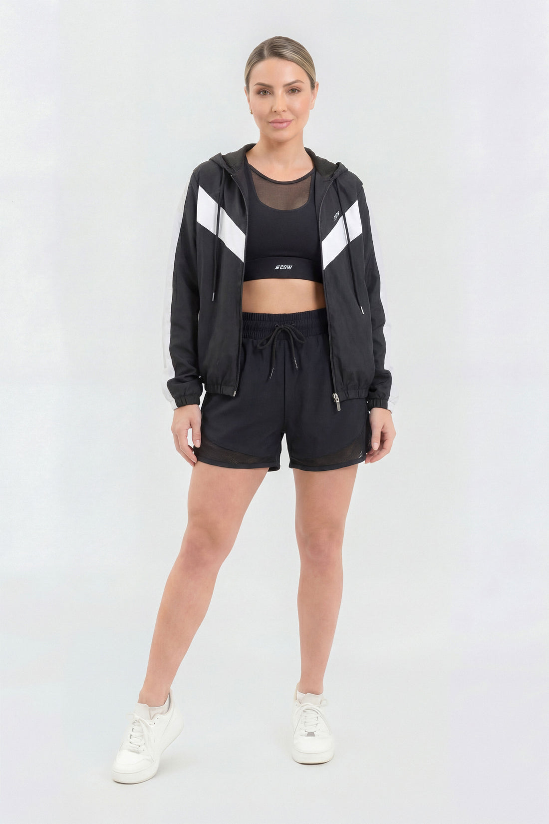 ROMPEVIENTO MUJER COLOR NEGRO RVC