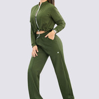 JOGGER CONFORT VERDE MILITAR RVC