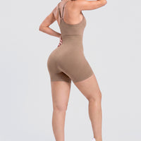 ENTERIZO SEAMLESS MOCCA ESENCIAL FIT RVC