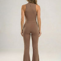ENTERIZO DEPORTIVO FLARE MOCCA RVC