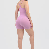 ENTERIZO SEAMLESS ROSADO BARBIE ESENCIAL FIT CCR