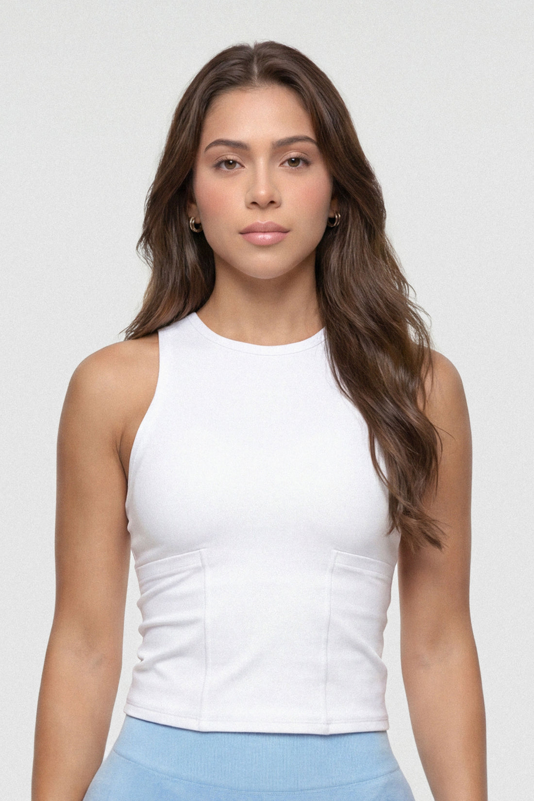 ESQUELETO MUJER BLANCO CUELLO REDONDO CDC