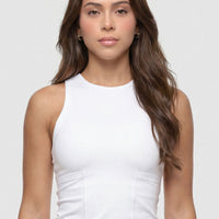 ESQUELETO MUJER BLANCO CUELLO REDONDO CDC
