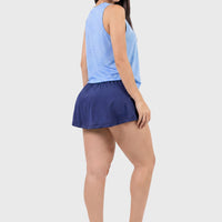 FALDA DEPORTIVA AZUL SHORT INTERNO CDC