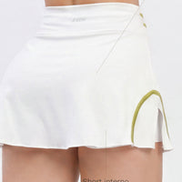FALDA BLANCA CON SHORT INTERNO RVC