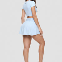 FALDA SHORT MUJER BABY BLUE CDC