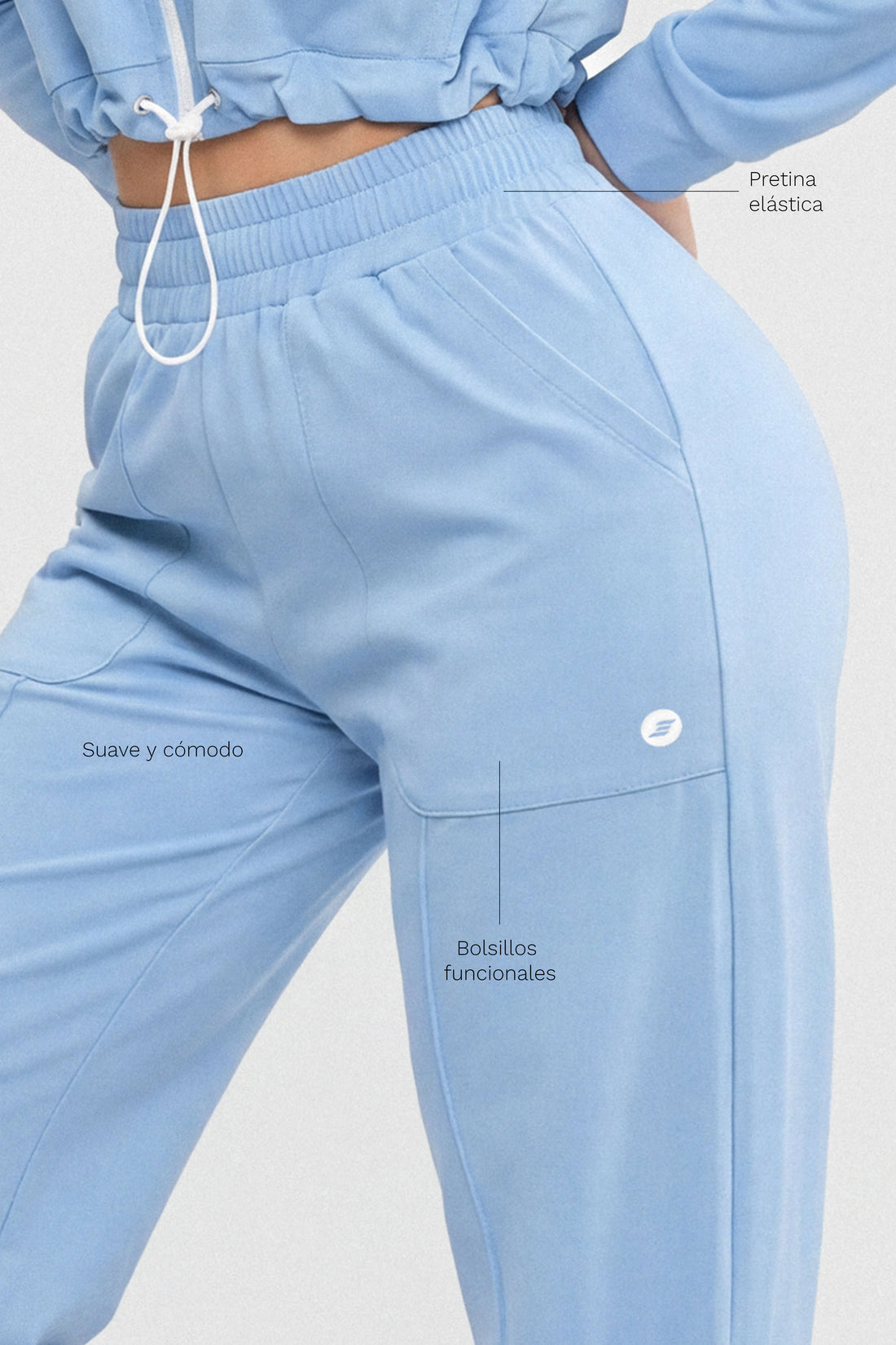 JOGGER CONFORT BABY BLUE CDC