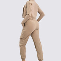 JOGGER AJUSTE CÓMODO CHOCOLATE RVC