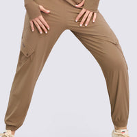 JOGGER AJUSTE CÓMODO CHOCOLATE RVC
