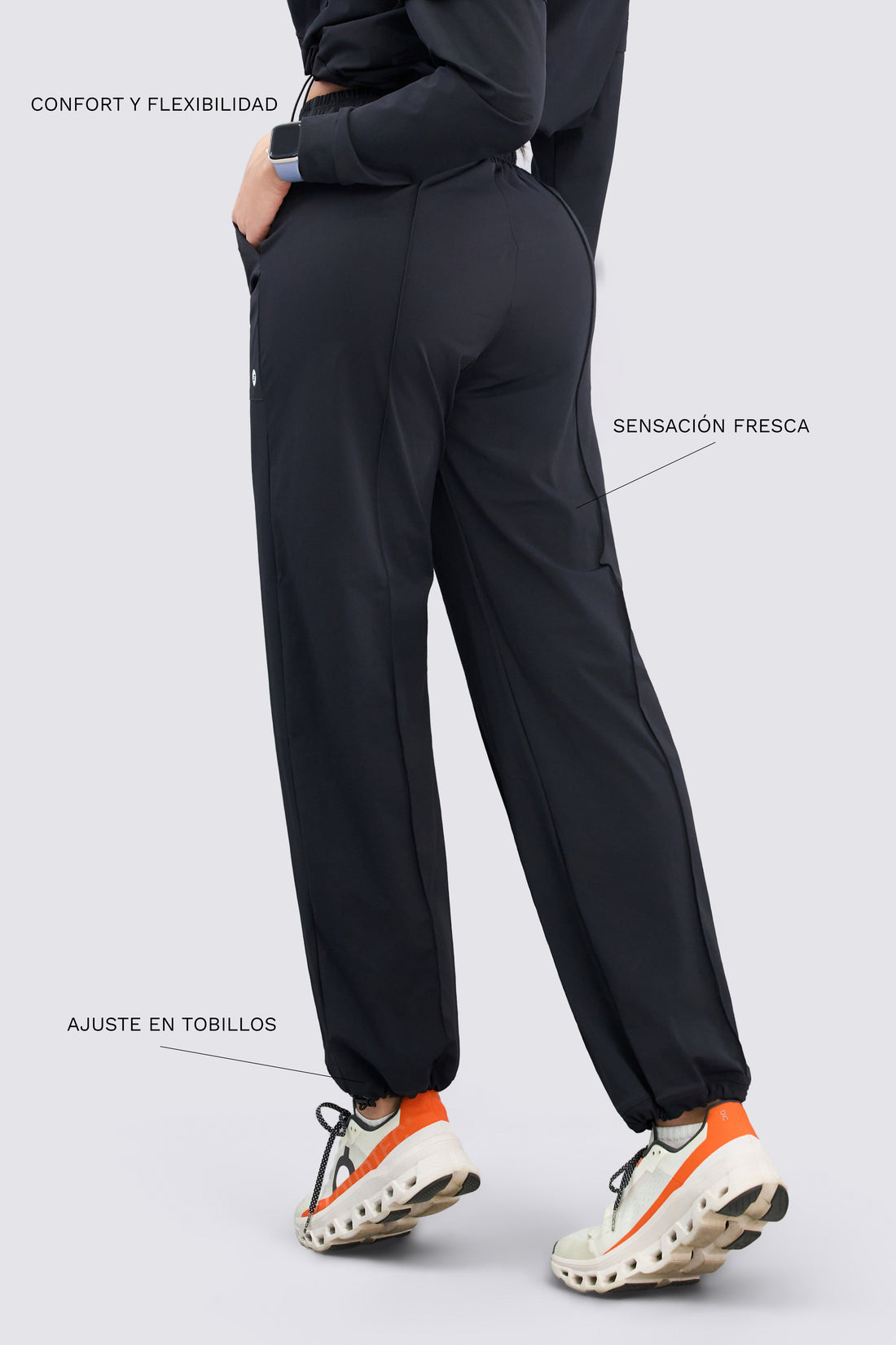 JOGGER CONFORT NEGRO RVC