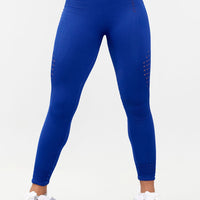 LEGGINGS  SEAMLESS COLOR AZUL REY.