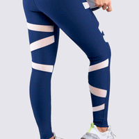 LEGGINGS COLOR AZUL REY 