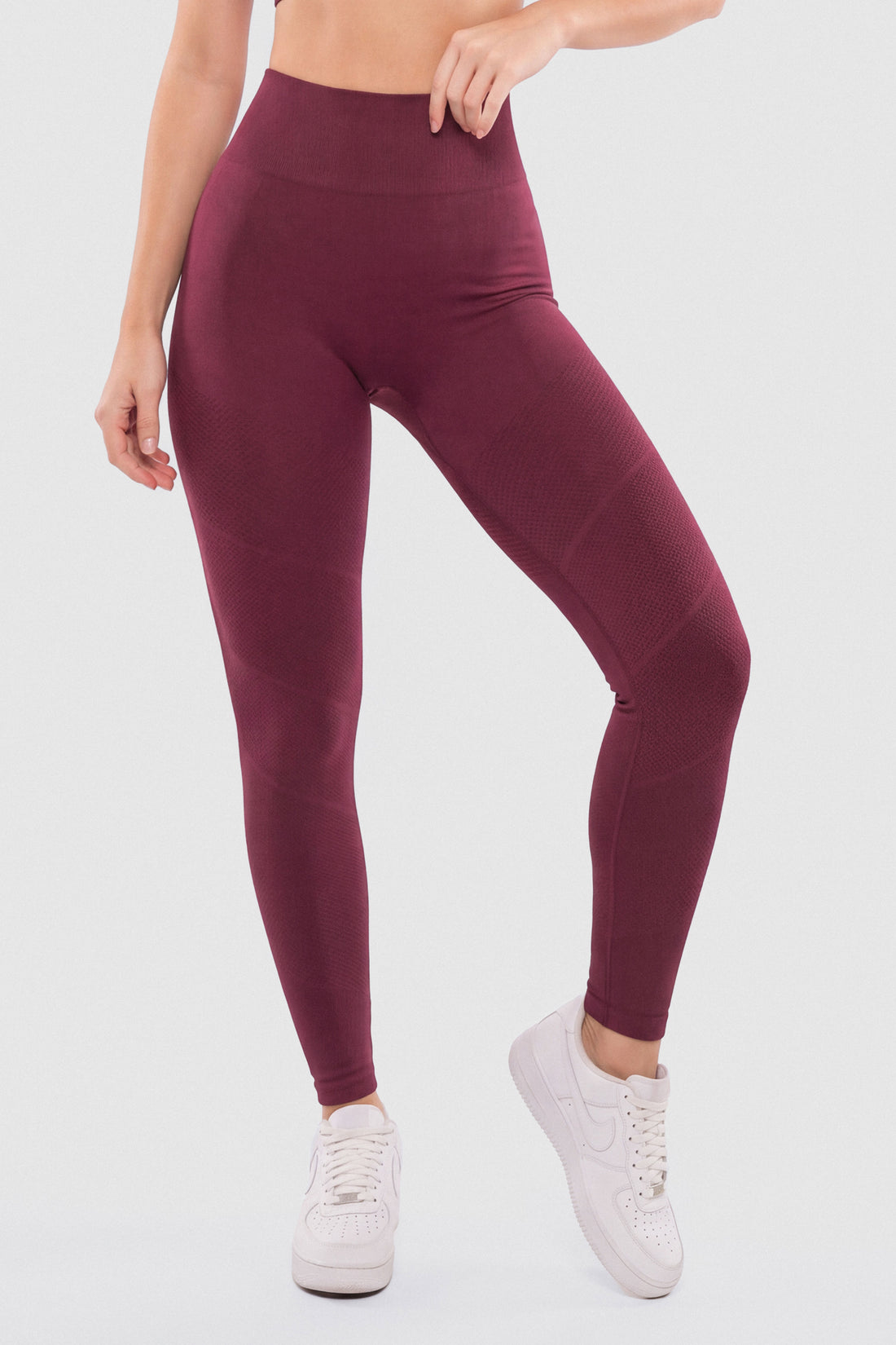LEGGINGS VINOTINTO PRETINA ALTA PPC