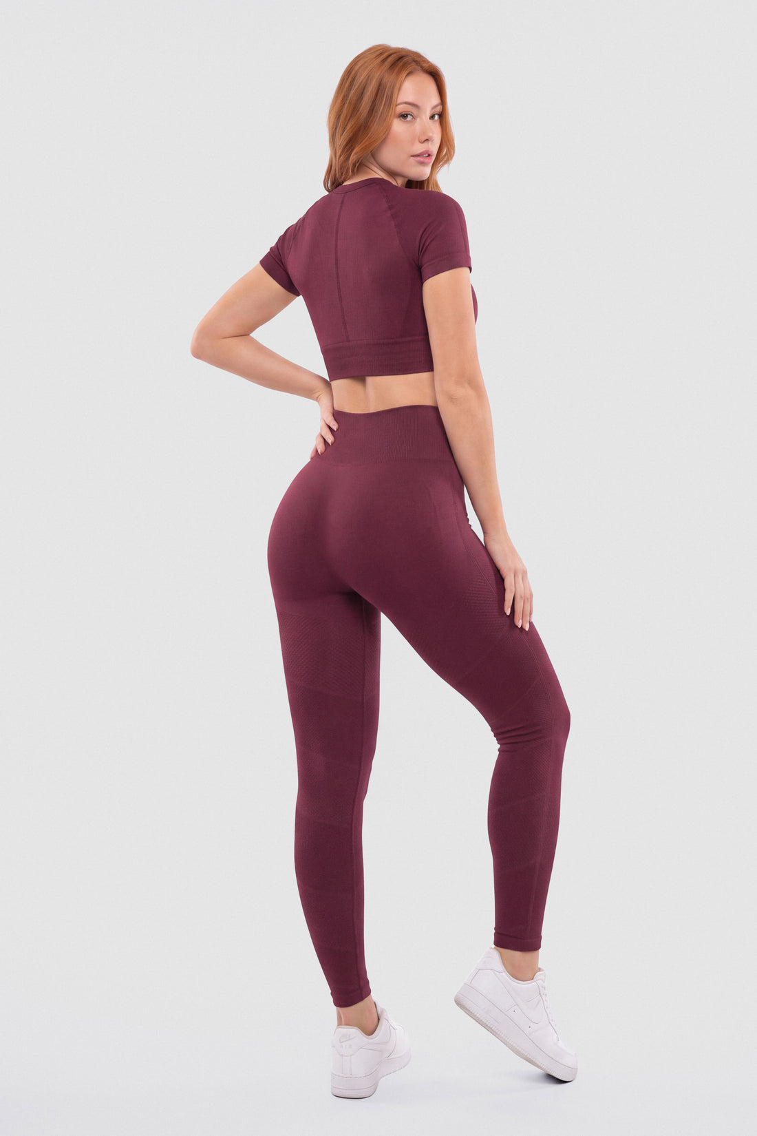 LEGGINGS VINOTINTO PRETINA ALTA PPC