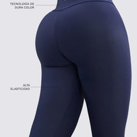 LEGGINGS AZUL MARINO FRANJAS BLANCAS RVC