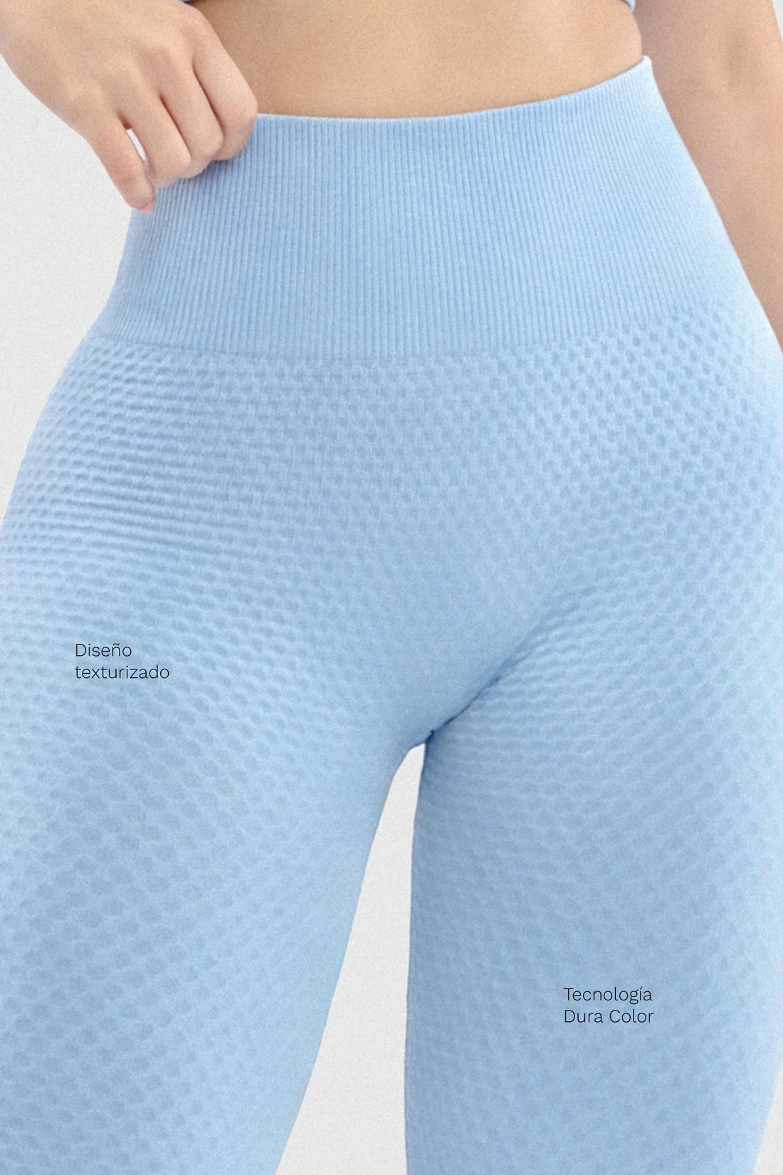 LEGGINGS TEXTURIZADO BABY BLUE CDC